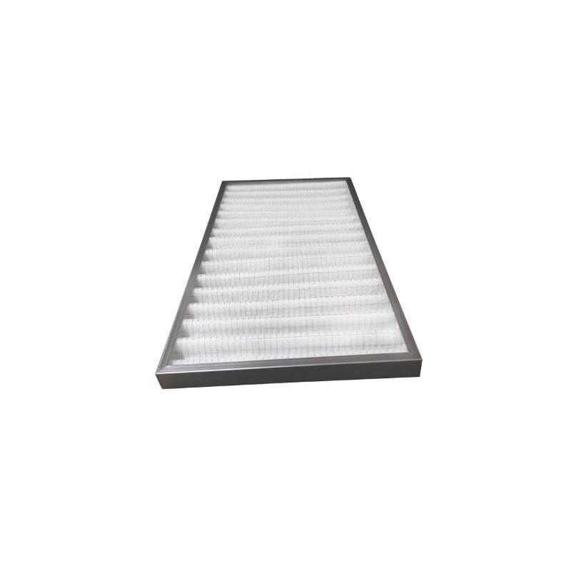 Filtre F7 mini-plis cadre galva - paisseur : 48 mm - dimensions : 645 x 365 mm