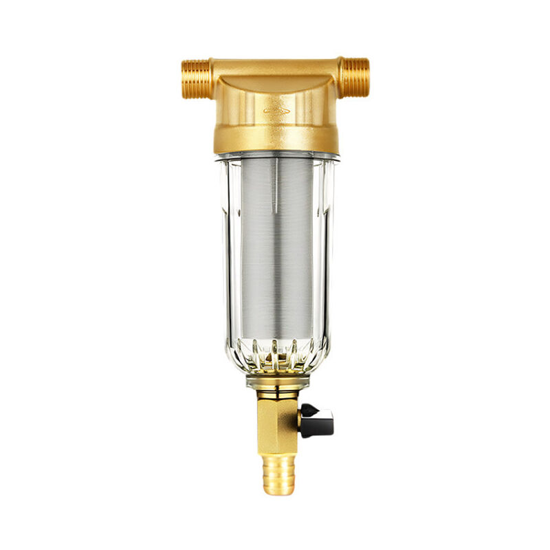 Gabrielle - Filtre Fin Rinçable, Pré-Filtre, Filtre à Eau du Robinet, Filtre à Sédiments Pré-Filtre, Filtre à Eau à Sédiments Rotatif, pour Filtre à