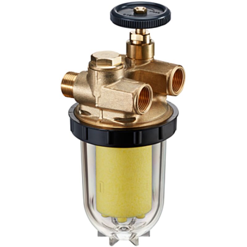 Oventrop Zweistrang-Heizölfilter Oilpur Z A DN 10, G 3/8 IG/AG, m Siku Kst. 50-75 my