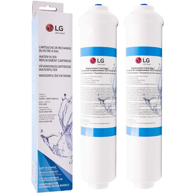 LG - Filtre frigo d'origine 5231JA2010B deux unités