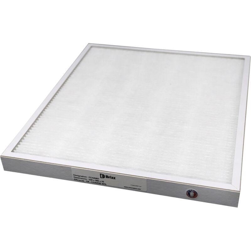 Brizz - Filtre G4 compatible Chauffe-eau td vmc 200 l chappee