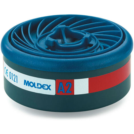 Filtre gaz Moldex A2 EasyLock, 8 pcs