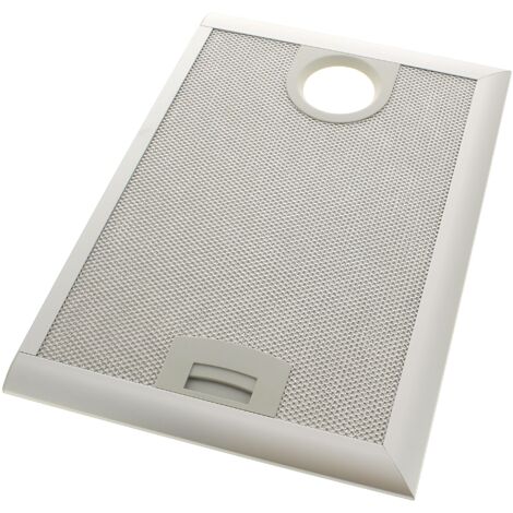 Filtre graisse metal 380x265 pour Hotte Bosch, Hotte Siemens, Hotte Neff, Hotte Gaggenau