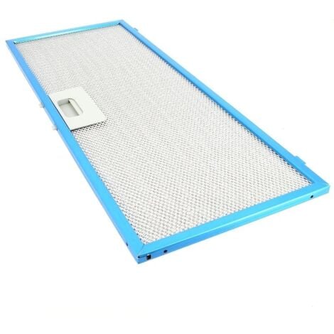 Filtre graisse metal 458x177 pour Hotte Ariston, Hotte Scholtes, Hotte Faure, Hotte Electrolux, Hotte Whirlpool