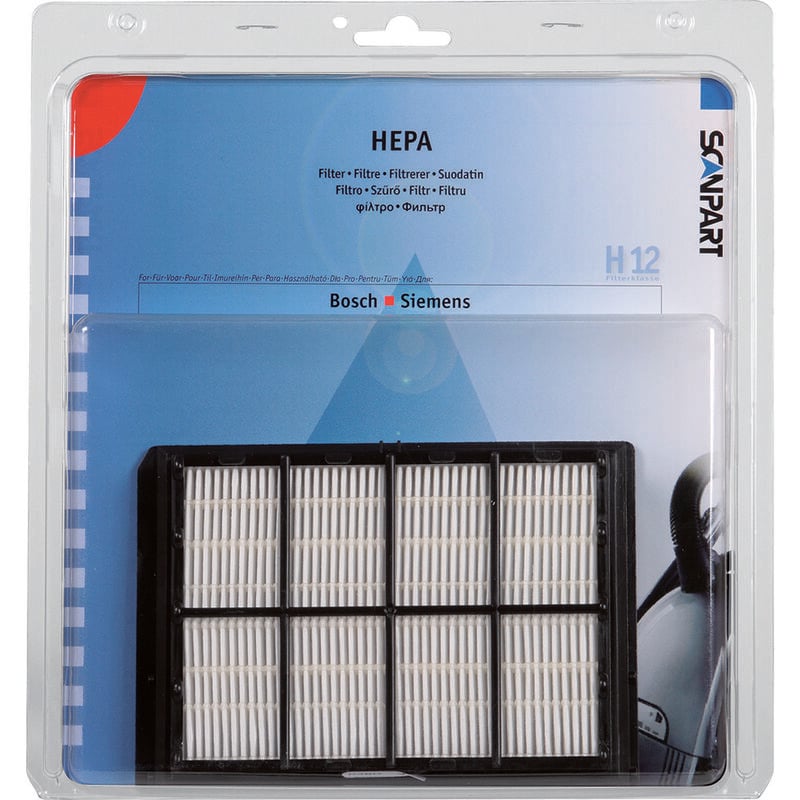 Filtre hepa alternatif pour aspirateur Scanpart F297 Active Bosch/Siemens