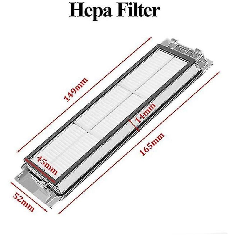 Fei Yu - Filtre Hepa Brosse principale Brosse latérale pour Xiaomi 1 1s Mi