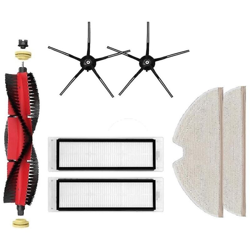 Filtre Hepa Brosse principale pour accessoires d'aspirateur S5 Max S6 Maxv S6 S50 Pièces de rechange,a