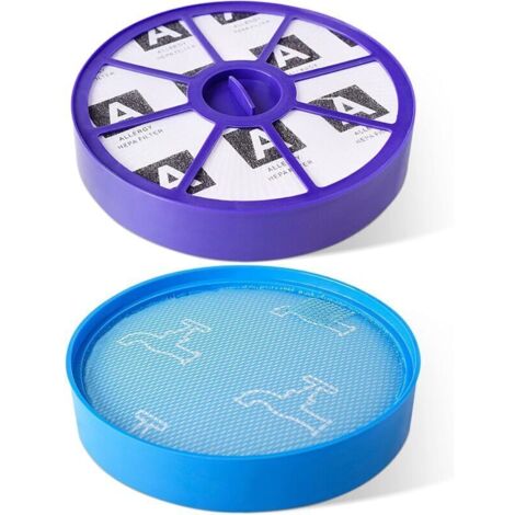 Filtre HEPA compatible avec les aspirateurs Dyson dc19 dc20 dc21 dc29 (lot de 2)