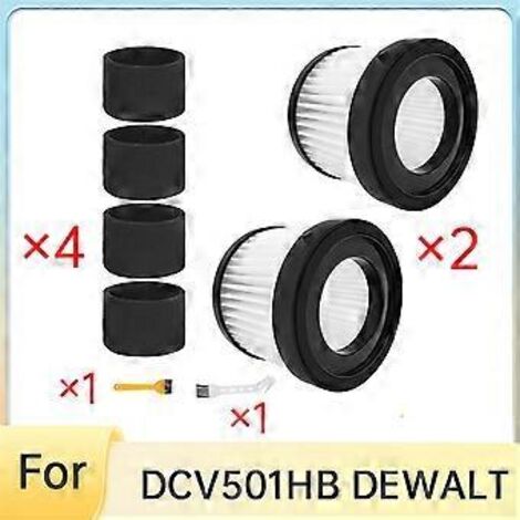 Filtre HEPA DCV5011H pour accessoires d'aspirateur à main sans fil 20 V