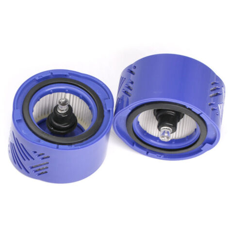 Filtre HEPA post-moteur, compatible avec les aspirateurs Dyson V6, filtre HEPA post-moteur lavable(2PCS)