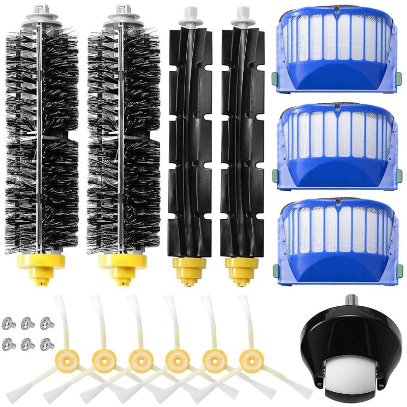 Filtre Hepa pour brosse latérale principale, pour Roomba série 600 605 606 610 615 620