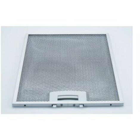 Filtre hotte métal anti graisse BOSCH/SIEMENS (320x220x8mm) -, Hotte, 00362380