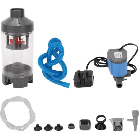 Filtre interne aquarium 5 en 1 silencieux avec oxygénation et nettoyage des déchets – ABS