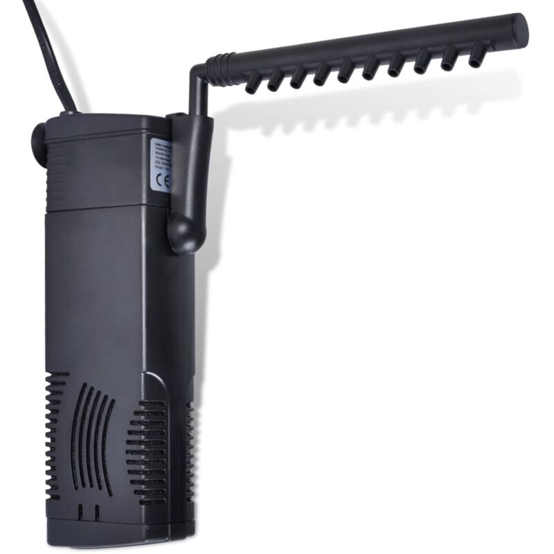 Vidaxl - Pompe de filtration d'aquarium avec charbon actif 600 l/h