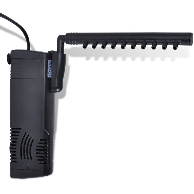 vidaXL Filtre interne aquarium avec pompe 300 l/h filtration