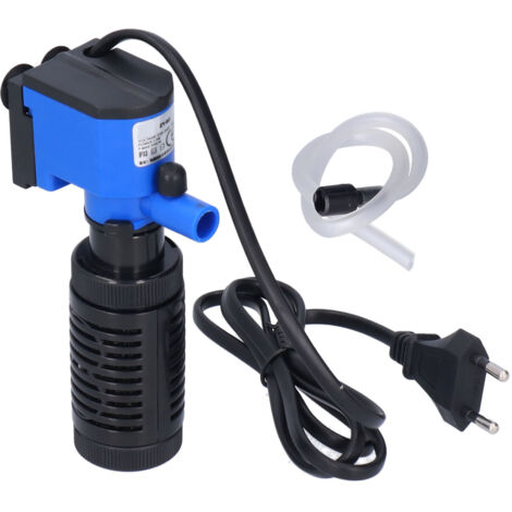 Filtre interne pour aquarium ZYM2, pompe à oxygène pour faible niveau d'eau, pour aquarium/terrarium à tortues, prise européenne 220 V - AquaFor