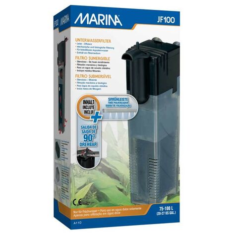Filtre interne pour Aquariums Marina Jet Flo 100 pour aquariums de 75 љ 100 l