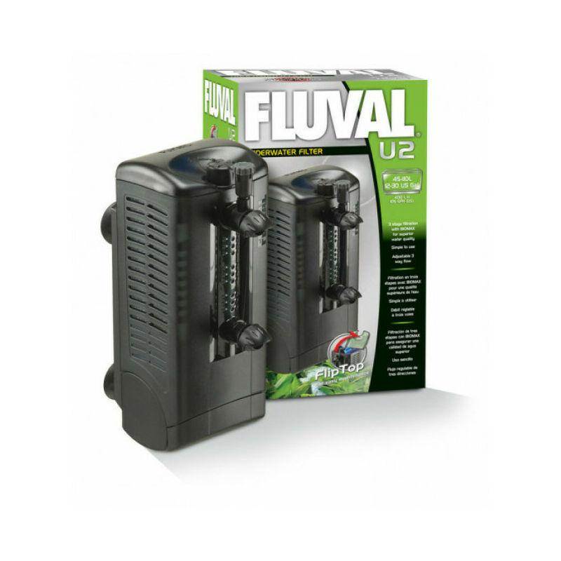 Fluval - Filtre intérieur U2 pour aquarium jusqu'à 110 litres