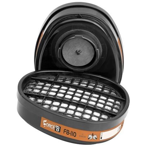 Filtre JSP A1 pour demi-masque FORCE8/Force10 - BHP JSP 4712