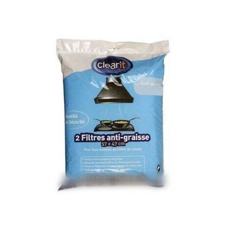 Filtre l anti graisse 570X470 mm (71S7824) Hotte BRANDT, DE DIETRICH, ROSIERES, THERMOR