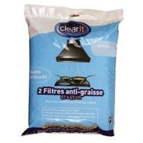 Filtre l anti graisse (71S7824) Hotte DE DIETRICH, THERMOR, BRANDT, ROSIERES
