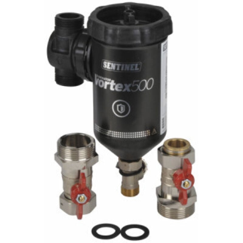 Sentinel - Filtre magnétique vortex 500 M1'1/4 : ELIMV500-GRP1.25M-EXP