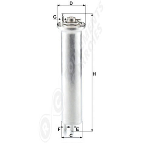 Filtre MANN-FILTER WK5322