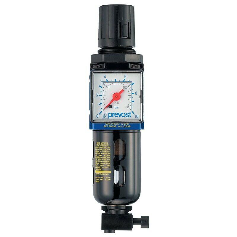 Filtre air comprime mano-regulateur type ktm sm1, raccordement 1/4 pouce