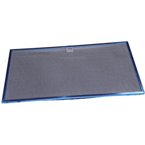 Filtre métal 557 x 303mm (74X1319) Hotte BRANDT, FAGOR, SAUTER