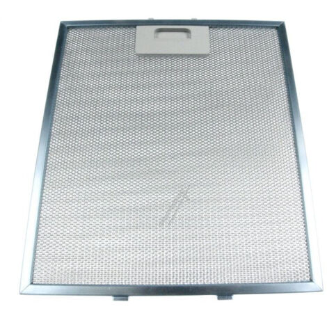 Filtre métal (anti graisses) 267x305mm d'origine (C00242705, C00280008) Hotte AEG, AIRFORCE, AMANA, ARISTON HOTPOINT, ARTHUR MARTIN ELECTROLUX, BAUKNECHT, BRANDT, CANDY, CLIMADIFF, CREDA, DE DIETRICH,