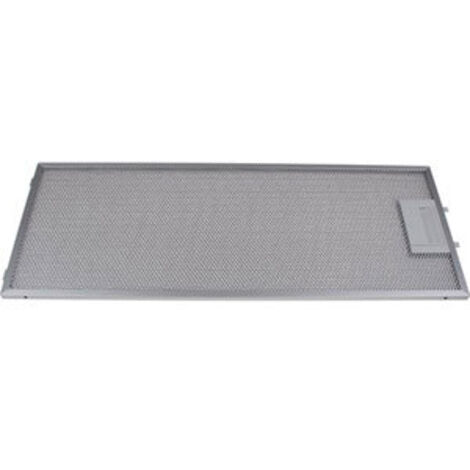 Filtre metallique 1 poignee d'origine 482X192X8 mm Hotte 11022474, 11010600 BOSCH