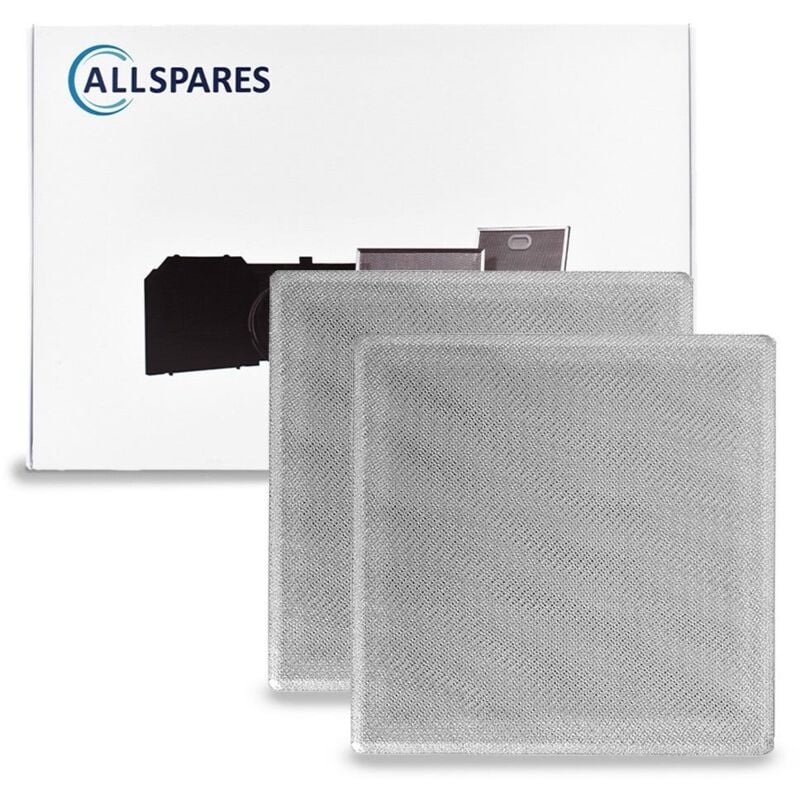 Allspares - Filtre métallique (2pcs) 284x283mm Bosch / Siemens / Neff 00298619 par