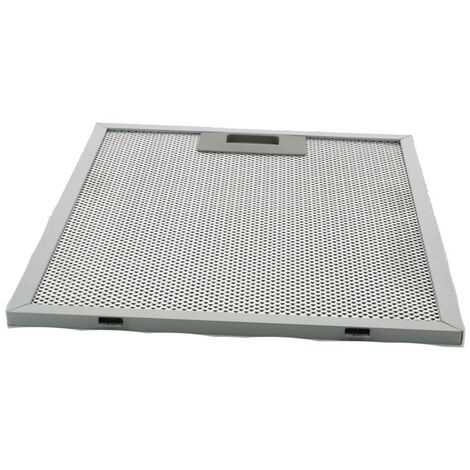 Filtre métallique 49036191 pour Hotte CANDY, HOOVER, ZEROWATT