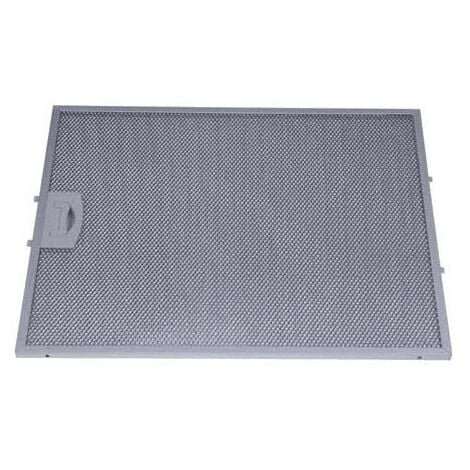 Filtre antigraisse métal 352x284 mm (49016227) Hotte FRANCIA, ELCOLUX, SOGELUX, CANDY, GLEMGAS, ROSIERES, BLUESKY, HYGENA, PROLINE, SAMSUNG, AYA, FIRSTLINE