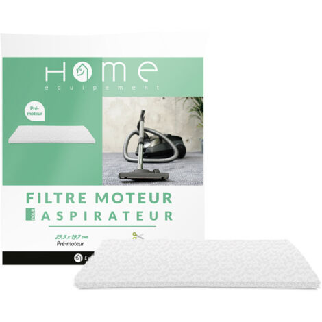 Filtre moteur universel à découper  14130 pour Aspirateur CARREFOUR HOME, CURTISS, DAEWOO, ELECTROLUX, HOOVER, KLINDO, LG GOLDSTAR, LISTO, MIELE, PHILIPS, PROGRESS, ROWENTA, SAMSUNG, TORNADO, TRIOMPH 
