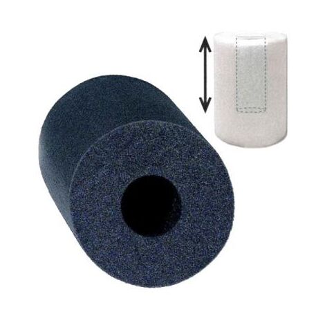Filtre mousse percé à moitié pour centrale d'aspiration Aspiraumur