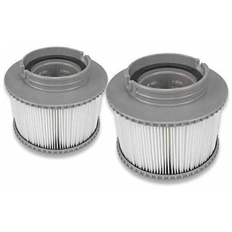 ALWAYSH Filtre MSpa,Cartouches de Filtre de Piscine,Filtre Cartouches de Rechange de Filtre MSpa pour Baignoire,Spa,Piscine (2PCS)