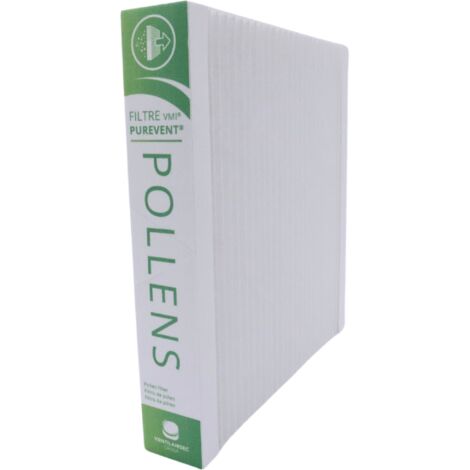 VENTILAIRSEC Filtre officiel VMI - Anti-pollen - pour VMI Purevent - Purification d'Air Intérieur - Jetable