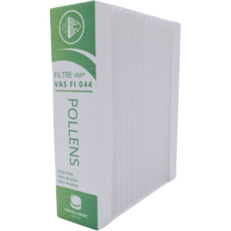 VENTILAIRSEC Filtre officiel VMI - Anti-pollen - pour VMI Urban, Cube, Cave et Galbée (ancienne génération) - Purification d'Air Intérieur - Jetable