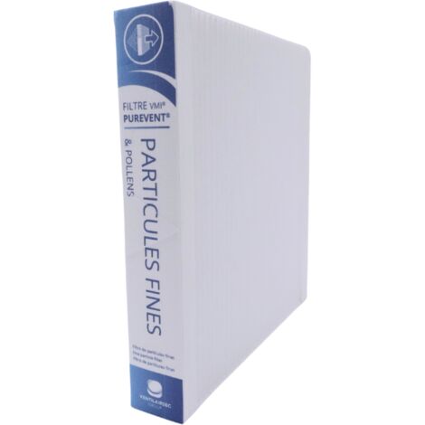 VENTILAIRSEC Filtre officiel VMI - Particules fines - pour VMI Purevent - Purification d'Air Intérieur - Jetable