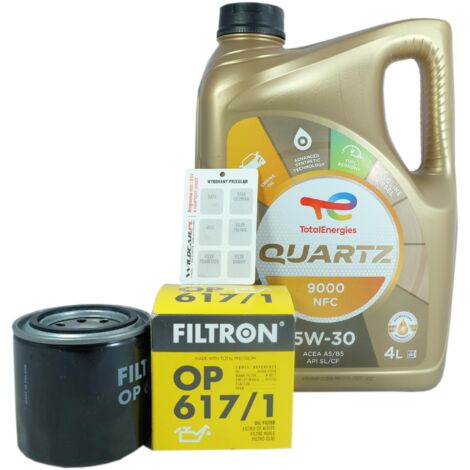 Filtre OP617/1+ 5W30 Hyundai ix20 Kia Venga 1.4 1.6
