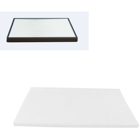 Filtre Papier - [Type de Filtre] - Matériau Air Purifier PET pour Purificateurs Universel - Antiallergène, Anti-Pollen, Anti-Poussière - 33g - 1 Pièce