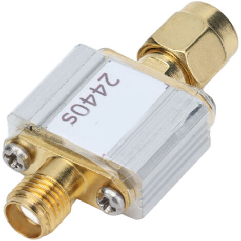 Filtre Passe-Bande 2.4 GHz 2440 MHz en Métal avec Connecteur SMA pour Zigbee, WiFi, Bluetooth - Module FBP-2440s