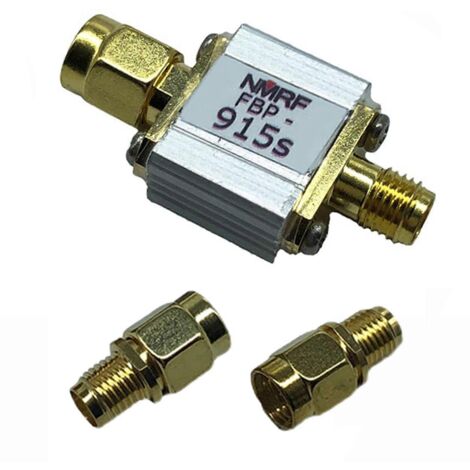 Filtre passe-bande pour récepteur RFID 915 MHz - Pièces détachées pour filtre passe-bande dédié - hôte unique et adaptateur