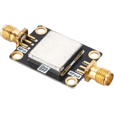 Filtre Passe-Bande SMA 2.4 GHz 100 MHz pour Réseaux WiFi, Bluetooth, Zigbee, Antenne 50 Ohms