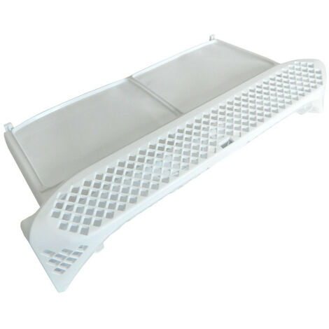 Filtre peluches  42204991 pour Sèche linge AYA, CONTINENTAL EDISON, DAEWOO, ESSENTIEL B, FAR, HIGHONE, LINETECH, LISTO, MANHATTAN, OCEANIC, OXFORD, QILIVE, SABA, SHARP, SOGELUX, TECHNICAL, TELEFUNKEN,
