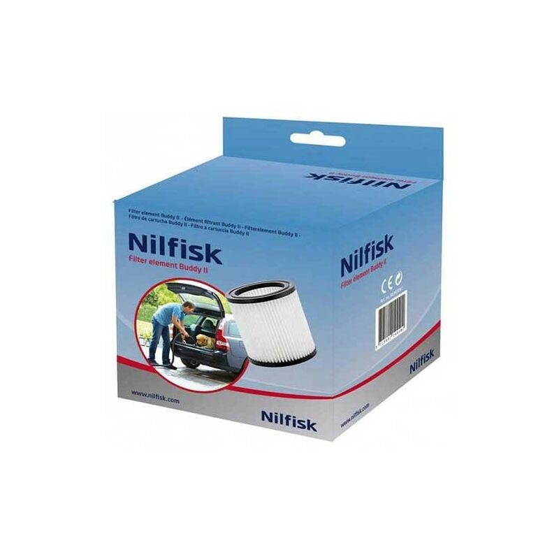 Filtre pet lavable pour aspirateur buddy ii Nilfisk
