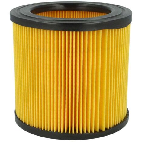 Filtre plissé compatible avec Topcraft NT0506, NT0507, NT0609 aspirateur à sec ou humide - Filtre à cartouche