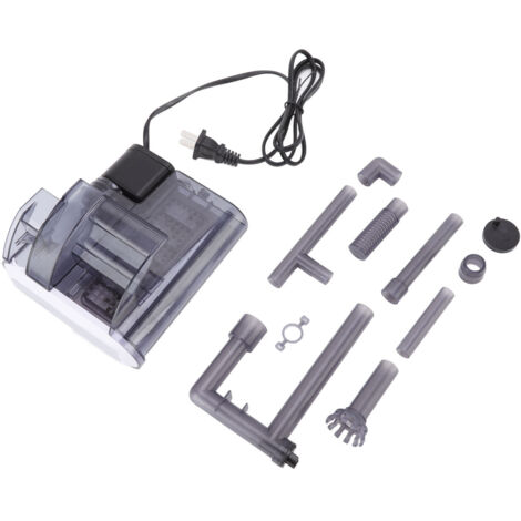 Filtre pour Aquarium 4W Externe avec Pompe à Cascade et Élimination de Film Gras, Accessoire Maison, Prise EU 220V
