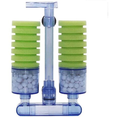 Filtre pour aquarium, éponge biochimique ultra-silencieuse pour aquarium, pompe à air pour aquarium, filtre éponge, filtre à gouttes.